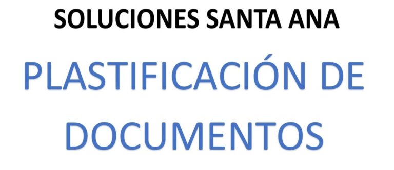 Plastificación de Documentos